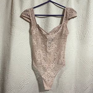 NWOT (never worn) Victoria’s Secret lace bodysuit